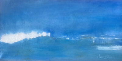 abstract seascape painting